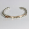 Sterling Silver & Rose Gold Cuff - Image 2
